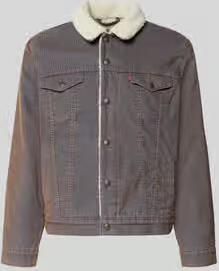 Levi's relaxed fit jeansjack van katoenmix
