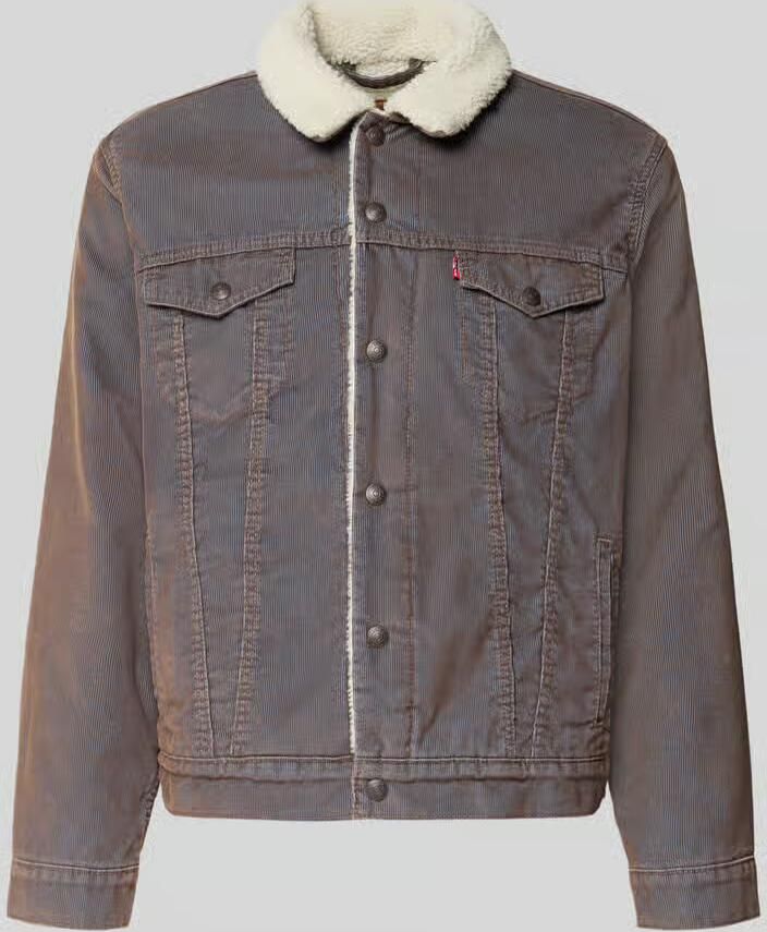 Levi's relaxed fit jeansjack van katoenmix
