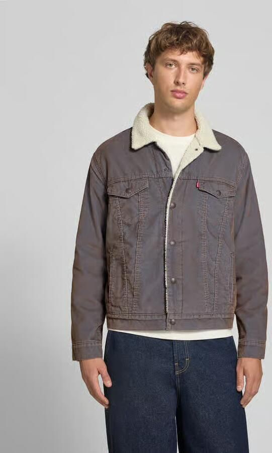 Levi's relaxed fit jeansjack van katoenmix - Foto 3