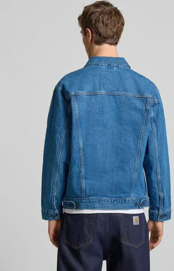 Levi's relaxed fit jeansjack van puur katoen