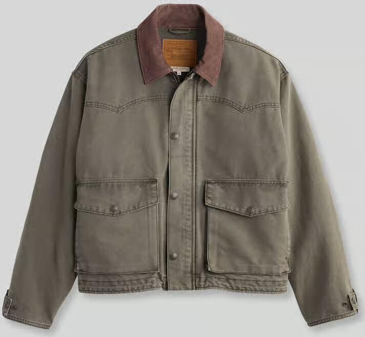 Levi's relaxed fit jeansjack van puur katoen model 'HILLTOP'