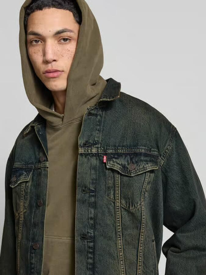 Levi's Relaxed fit jeansjack van puur katoen model 'TRUCKER' - Foto 2