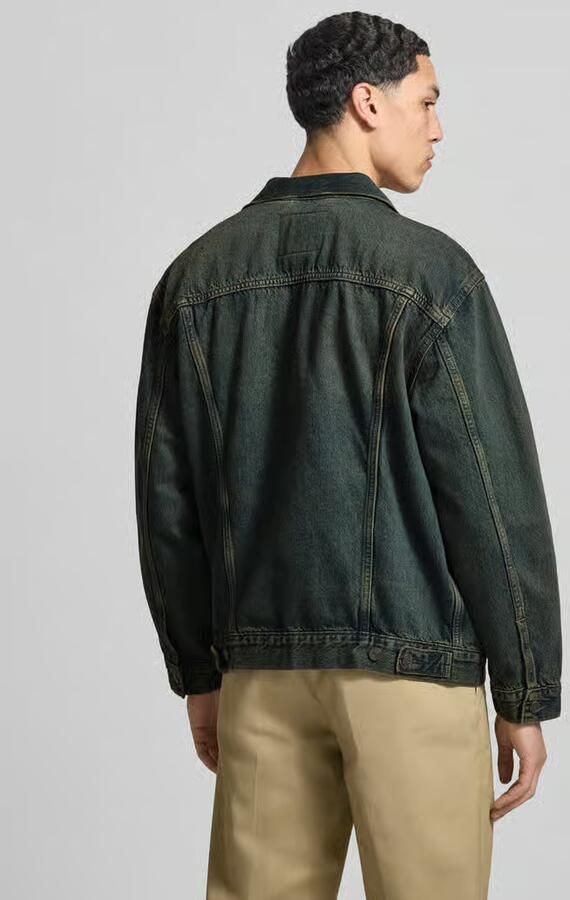 Levi's Relaxed fit jeansjack van puur katoen Model 'TRUCKER'