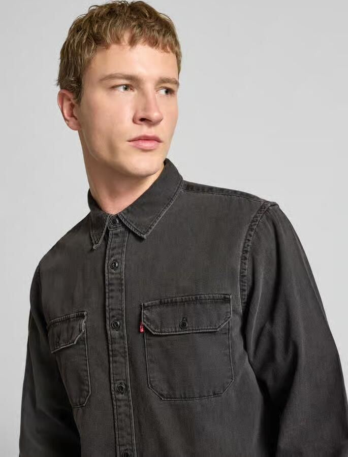 Levi's relaxed fit overshirt van denim model 'JACKSON'