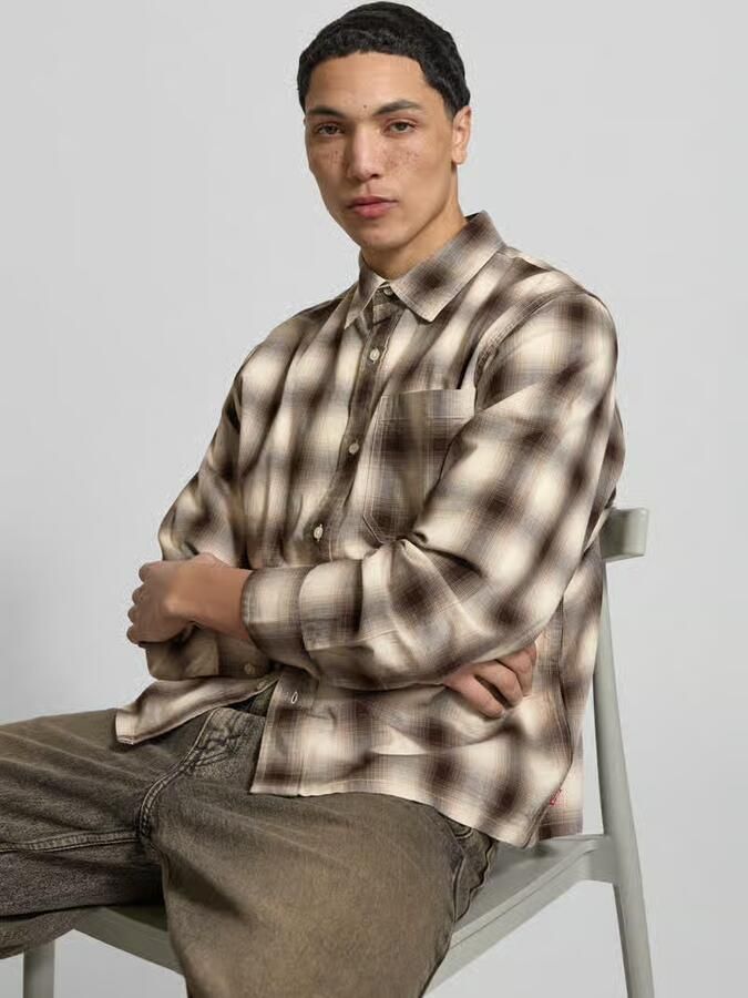 Levi's relaxed fit overshirt van puur katoen model 'DUBOCE'