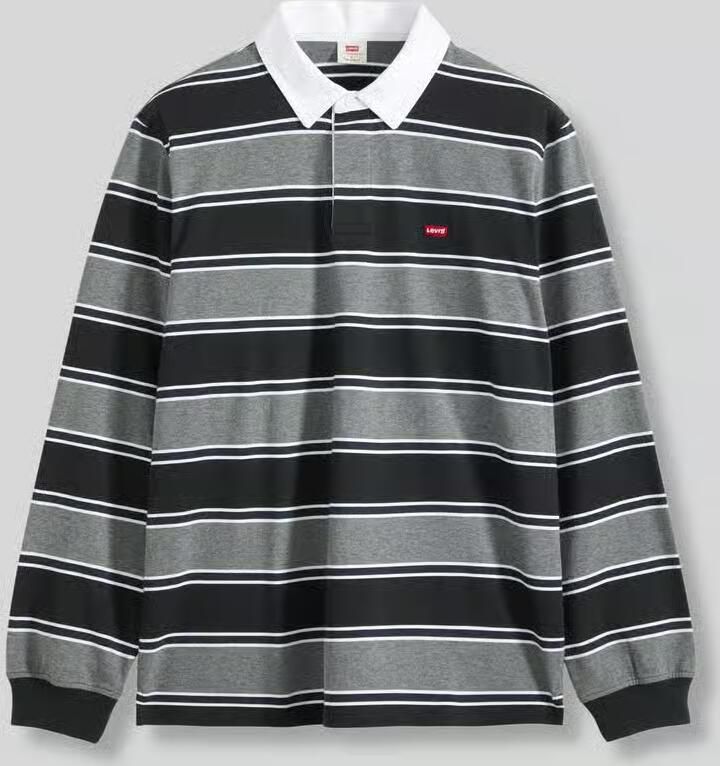 Levi's relaxed fit poloshirt van puur katoen model 'RUGBY BRANCO'