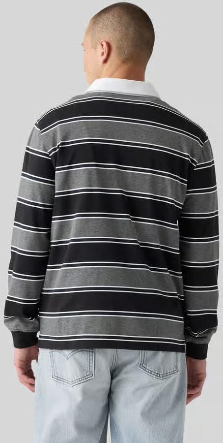 Levi's relaxed fit poloshirt van puur katoen model 'RUGBY BRANCO' - Foto 2