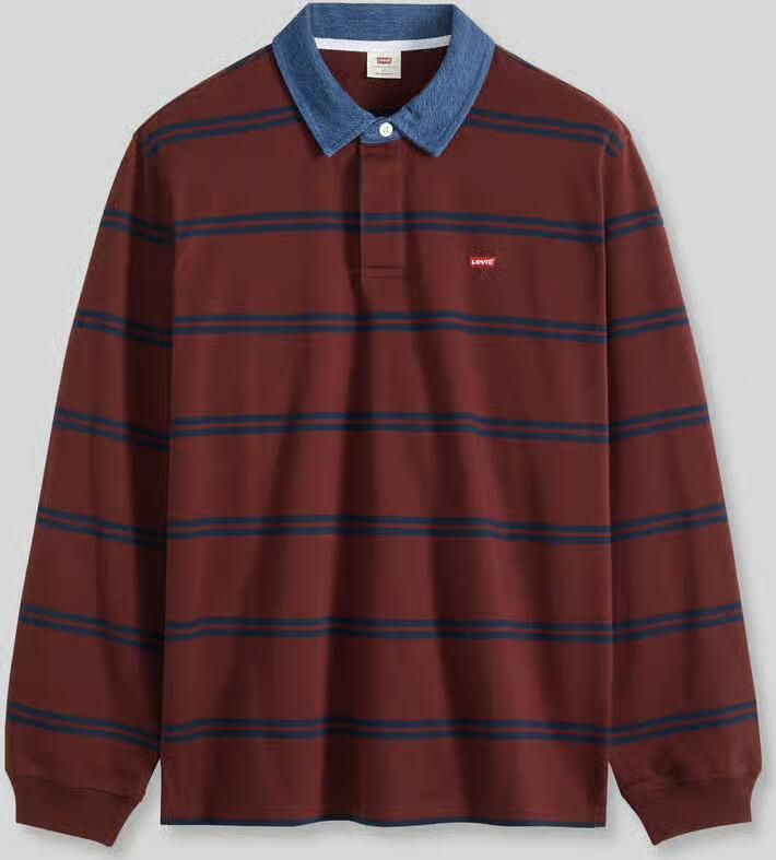 Levi's relaxed fit poloshirt van puur katoen model 'RUGBY ENNIS'