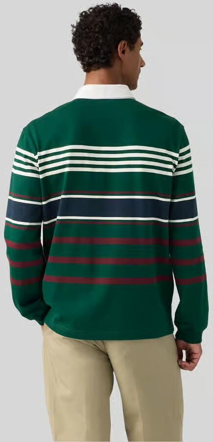 Levi's relaxed fit poloshirt van puur katoen model 'STRIPPED RUGBY' - Foto 2