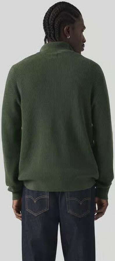 Levi's relaxed fit pullover van pure katoen model 'QUARTER' - Foto 7