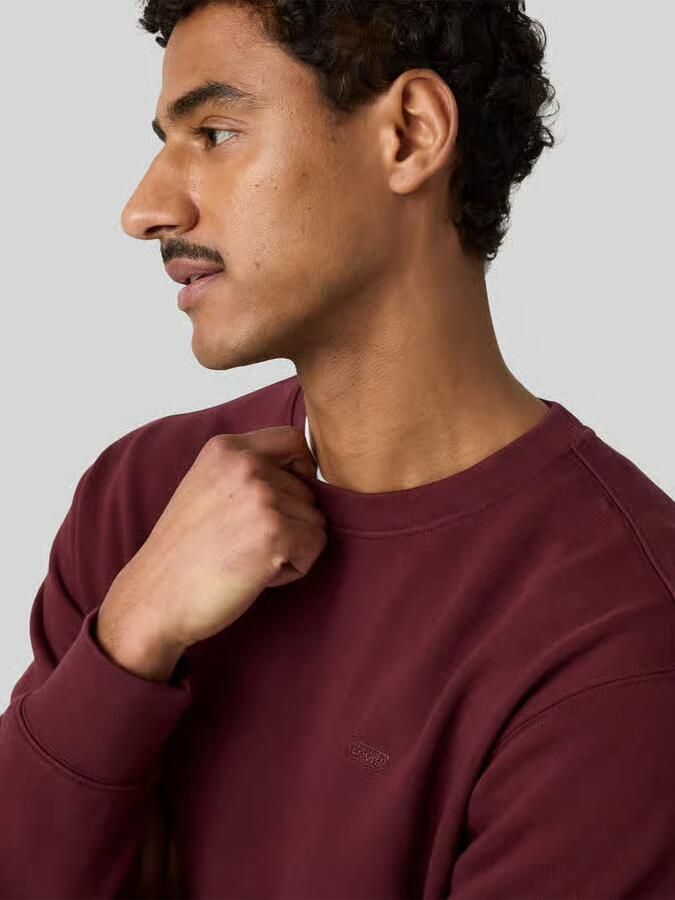 Levi's relaxed fit pullover van puur katoen model 'THE ORIGINAL'