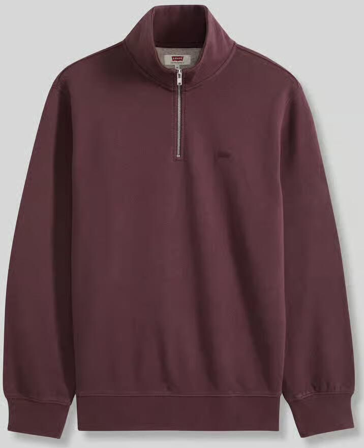 Levi's relaxed fit schipperstrui van pure katoen met labelstitching - Foto 4