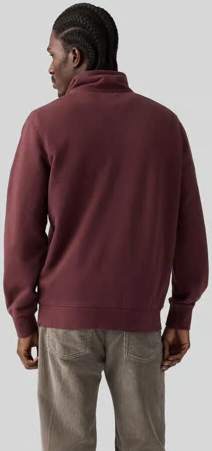 Levi's relaxed fit schipperstrui van pure katoen met labelstitching - Foto 5