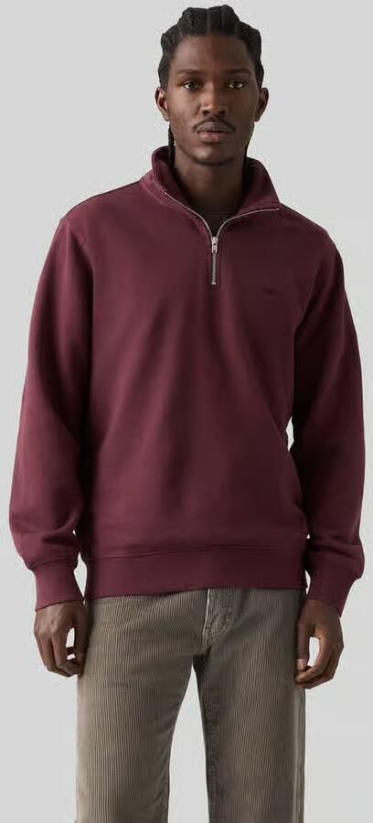 Levi's relaxed fit schipperstrui van pure katoen met labelstitching - Foto 6