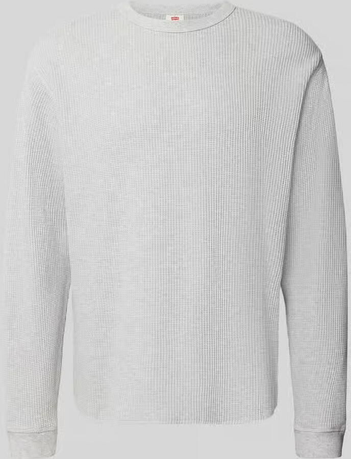 Levi's relaxed fit shirt met lange mouwen van puur katoen