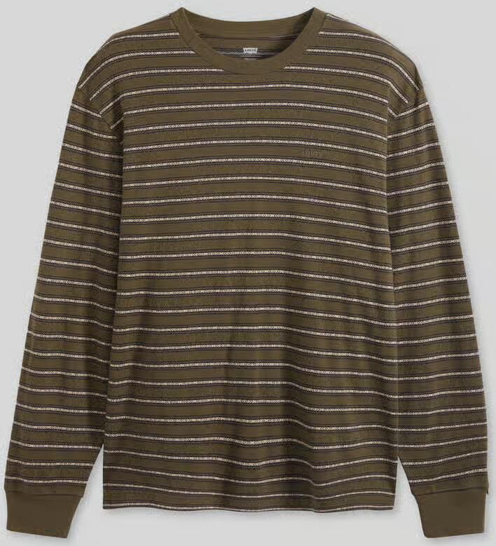 Levi's relaxed fit shirt met lange mouwen van puur katoen