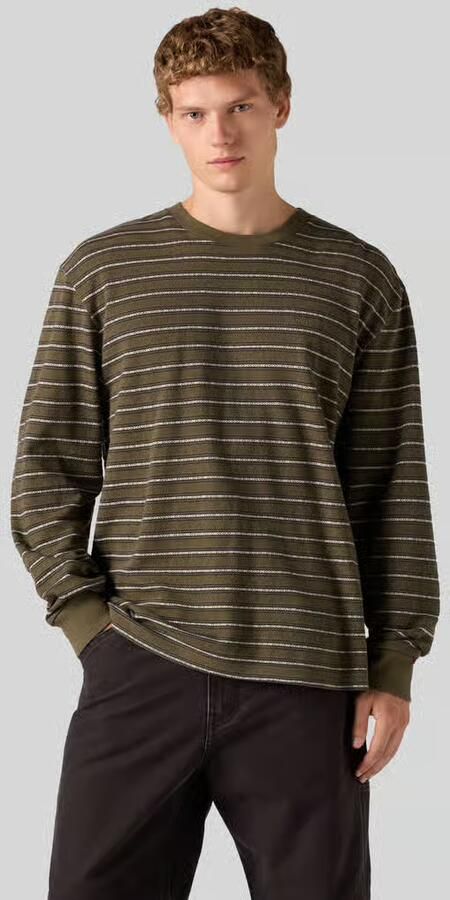 Levi's relaxed fit shirt met lange mouwen van puur katoen - Foto 2