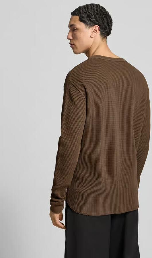 Levi's relaxed fit shirt met lange mouwen van puur katoen met thermofunctie - Foto 3
