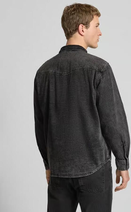 Levi's Relaxed fit spijkeroverhemd met borstzakken model 'WESTERN' - Foto 7