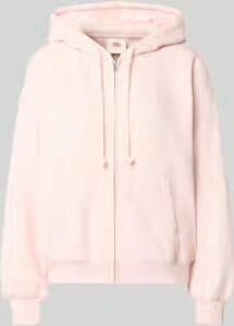 Levi's relaxed fit sweatjack van katoenmix
