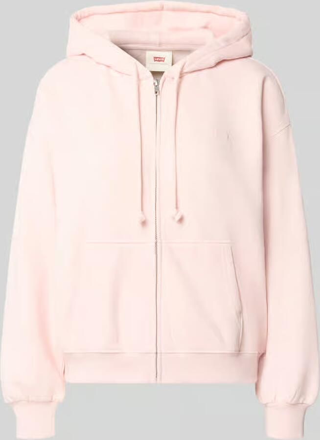 Levi's relaxed fit sweatjack van katoenmix
