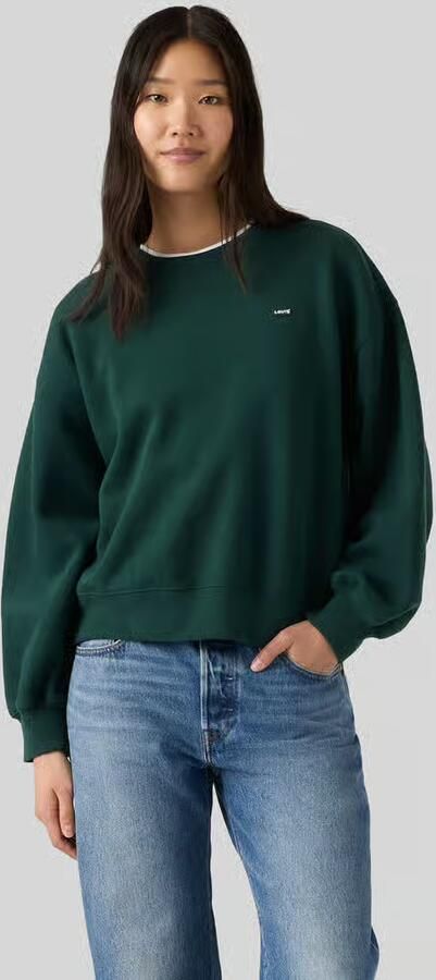 Levi's relaxed fit sweatshirt van katoenmix met gestikt logo - Foto 2