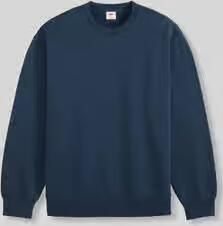 Levi's relaxed fit sweatshirt van katoenmix model 'NAVAL'