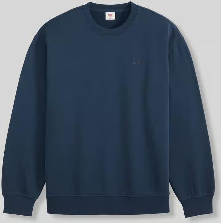 Levi's relaxed fit sweatshirt van katoenmix model 'NAVAL' - Foto 2