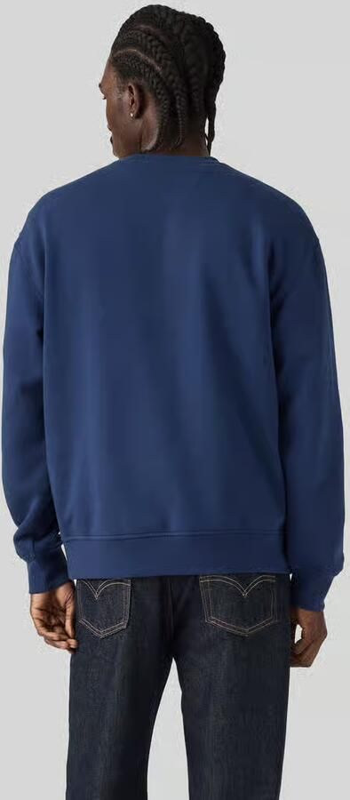 Levi's relaxed fit sweatshirt van katoenmix model 'NAVAL' - Foto 3
