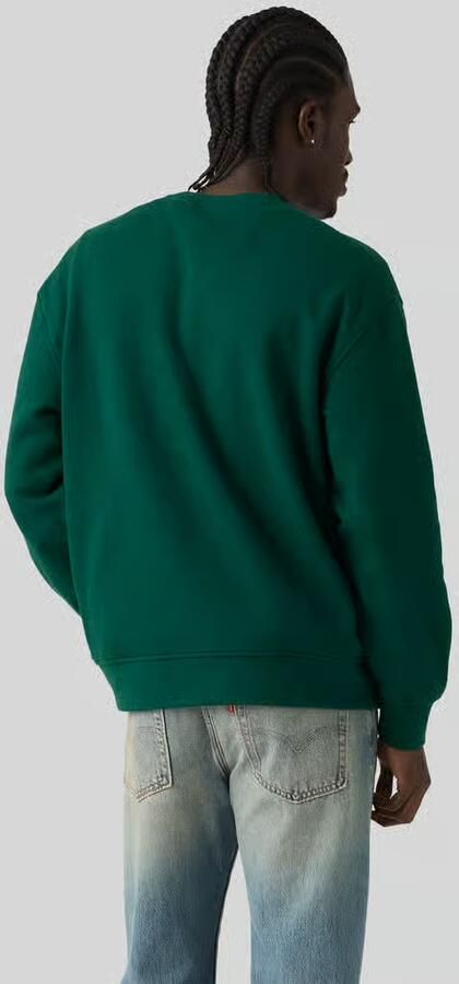 Levi's relaxed fit sweatshirt van katoenmix model 'SWEATS CREW' - Foto 3