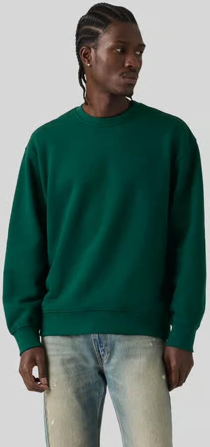 Levi's relaxed fit sweatshirt van katoenmix model 'SWEATS CREW' - Foto 2