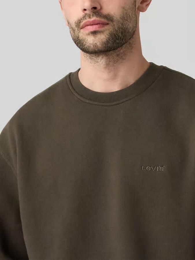 Levi's relaxed fit sweatshirt van puur katoen