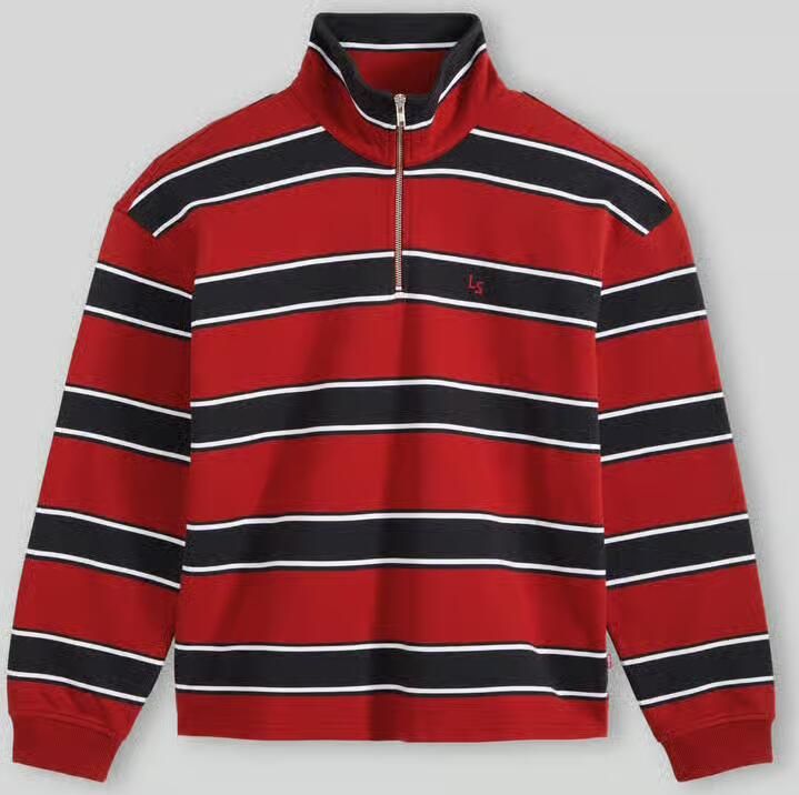 Levi's relaxed fit sweatshirt van puur katoen