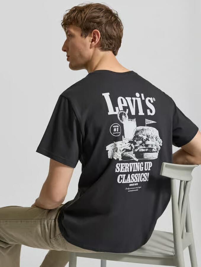Levi's T-shirt Korte Mouw Levis Relaxed Fit Tee