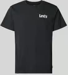 Levis LEVI'S Hotdog T-Shirt Zwart- Heren Zwart - Foto 2