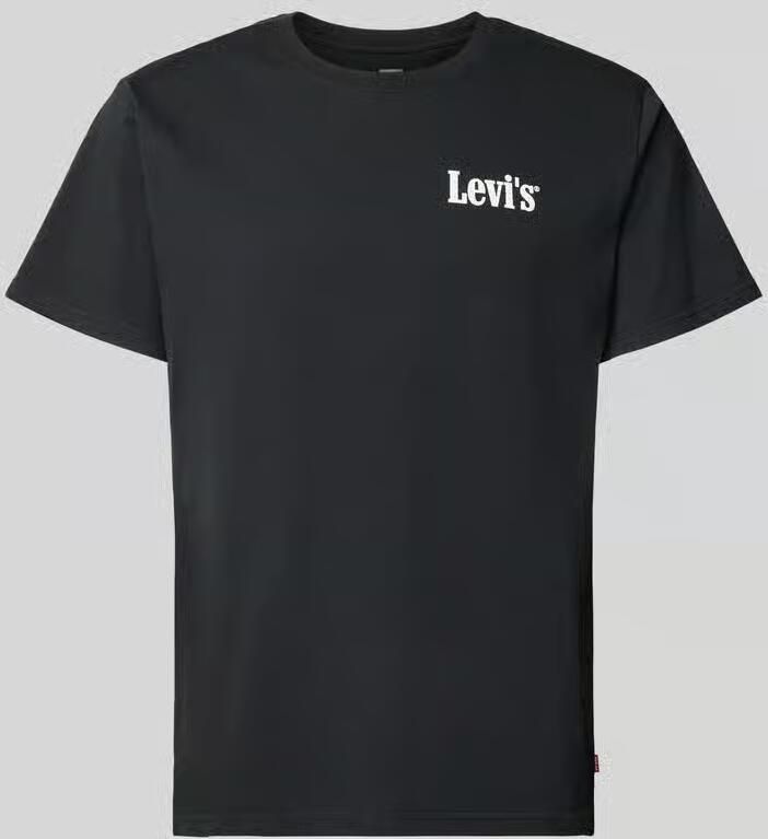 Levis LEVI'S Hotdog T-Shirt Zwart- Heren Zwart - Foto 2