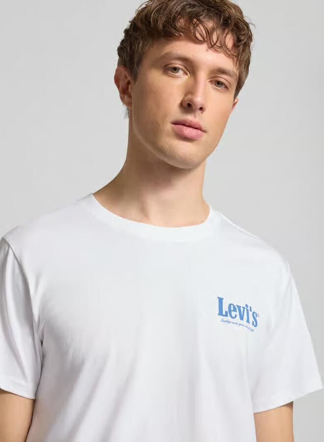 Levi's T-shirt Korte Mouw Levis Levi Tee Relaxed Fit Wit - Foto 6