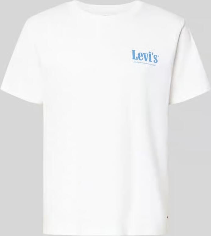 Levi's T-shirt Korte Mouw Levis Levi Tee Relaxed Fit Wit - Foto 7