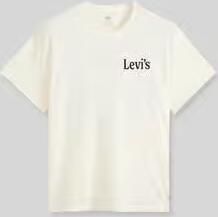 Levi's relaxed fit T-shirt van puur katoen