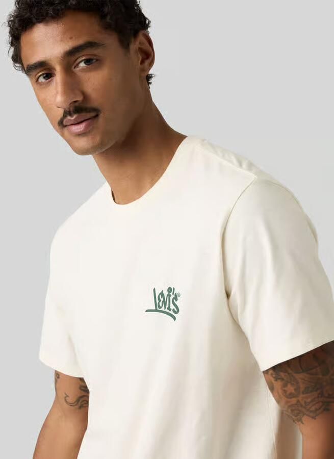 Levi's relaxed fit T-shirt van puur katoen