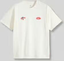 Levi's relaxed fit T-shirt van puur katoen