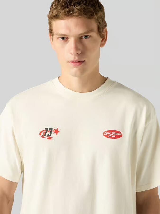 Levi's relaxed fit T-shirt van puur katoen
