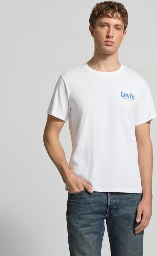 Levi's T-shirt Korte Mouw Levis Levi Tee Relaxed Fit Wit - Foto 9