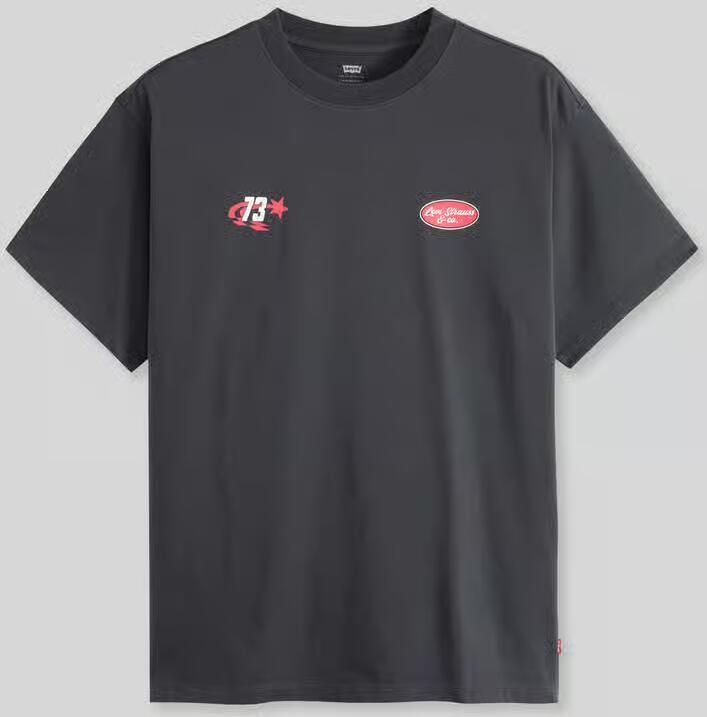 Levi's relaxed fit t-shirt van puur katoen met print op de rug - Foto 2