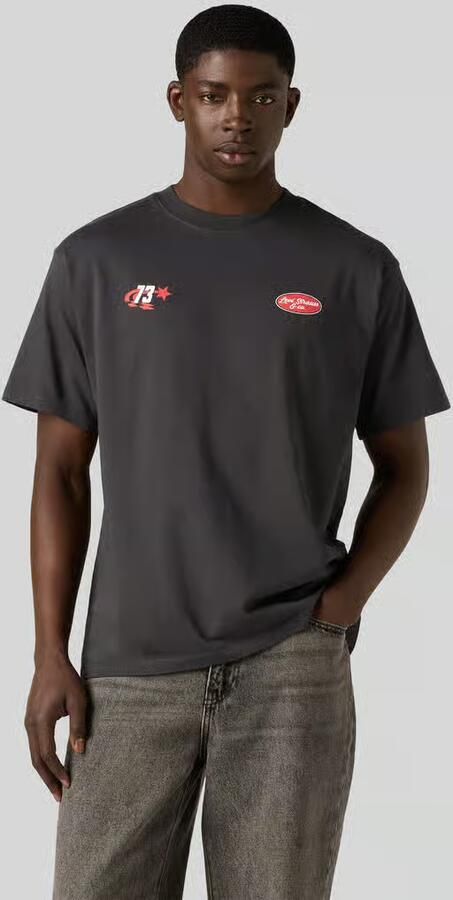 Levi's relaxed fit t-shirt van puur katoen met print op de rug - Foto 3