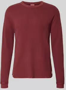 Levi's relaxed fit thermo-shirt van puur katoen