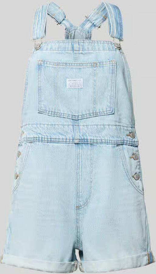 Levi's relaxed fit tuinbroek van puur katoen - Foto 2