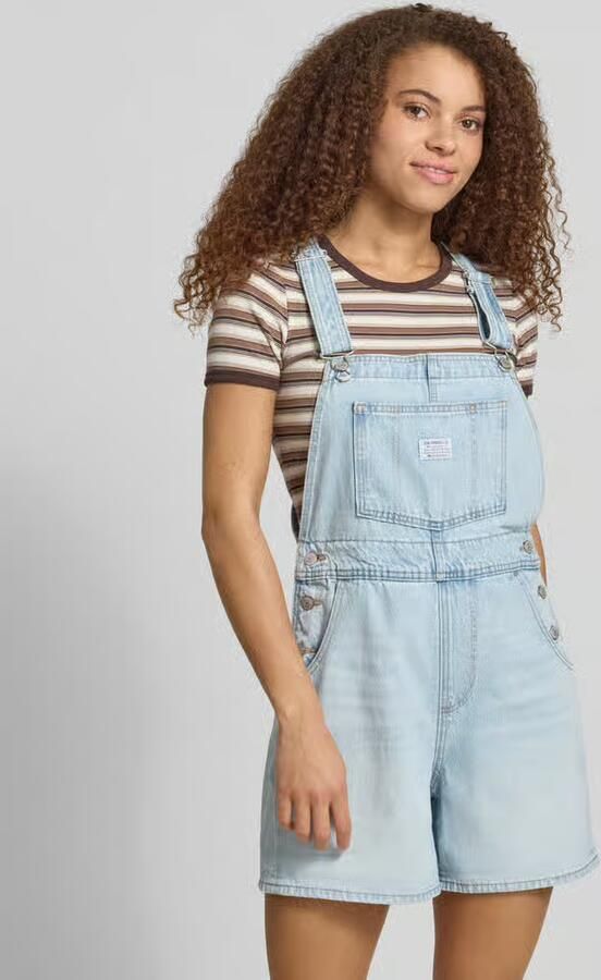 Levi's relaxed fit tuinbroek van puur katoen - Foto 2