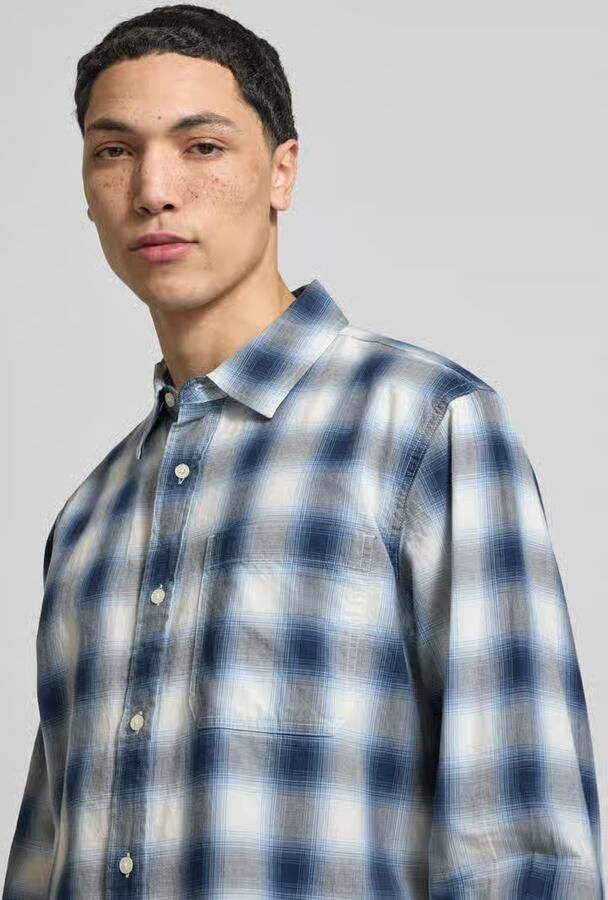 Levi's relaxed fit vrijetijdsoverhemd van puur katoen