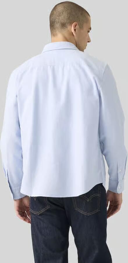 Levi's Overhemd met lange mouwen AUTHENTIC BUTTON DOWN met ton-in-ton logo-borduursel op de borst - Foto 10